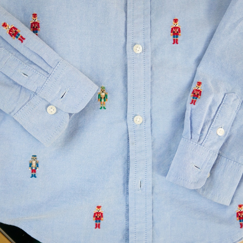 Janie & Jack Boys Oxford Shirt Set - Picture 3 of 11